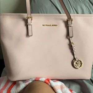 Michael Kors pink handbag